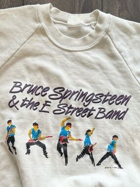 Vintage Bruce Springsteen Born in the USA Tour Sweatshirt T-Shirt Size S/M